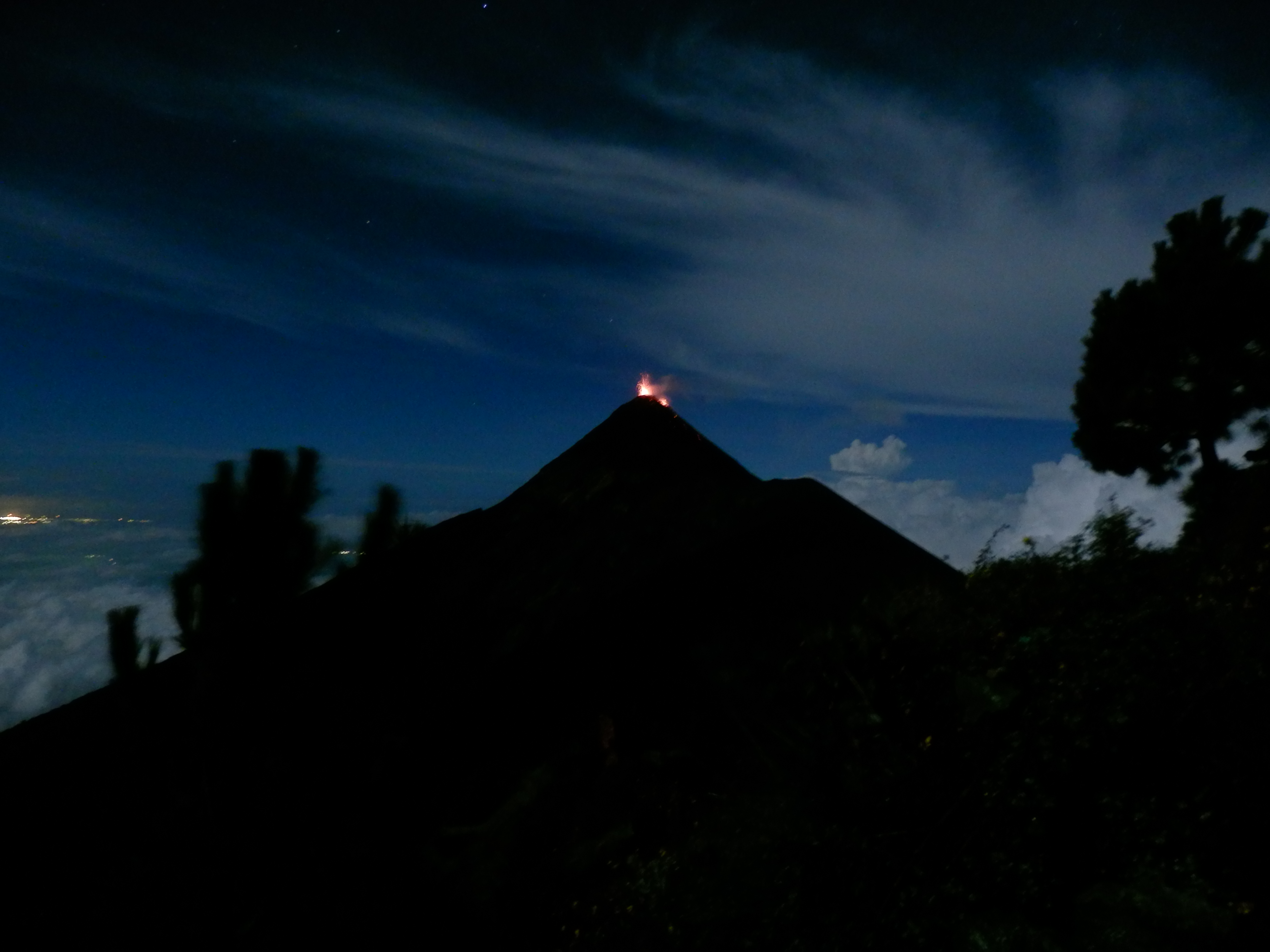 Volcan Acatenango et Fuego